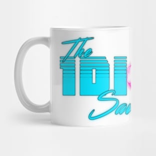 The Idiot Savants Retro Logo Mug